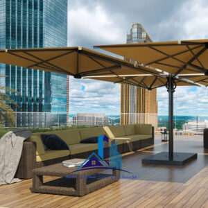 مظلات للمناسبات والأحداث الدمام المظلات الجراحية (Cantilever Umbrellas / Offset Umbrellas)