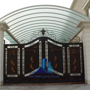 مظلات الزجاج البولي كربونيت | مظلات حدائق حديثة بأشكال جذابة الشرقية