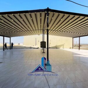 المظلات الذكية القابلة للتمديد | مظلات مستشفيات ومدارس بمواصفات أمنية سيهات