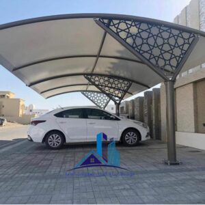 هياكل الألمنيوم المعززة | مظلات مستشفيات ومدارس بمواصفات أمنية سيهات